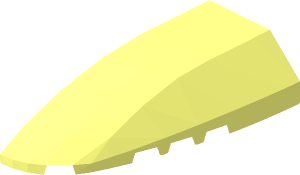 ~Windscreen  7 x  6 x  1.333 - Top Surface Half