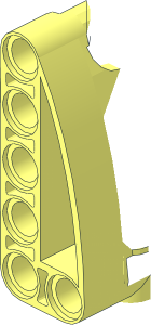 ~Technic Panel  3 x  2 x  5 - Half