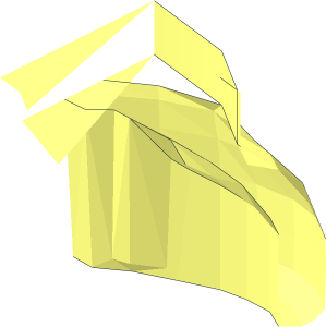 ~Figure Feet  2 x  2 x  0.667 with  4 Feet  1/8