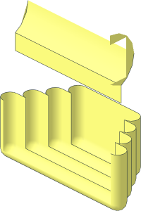 ~Minifig Brush Round - Half