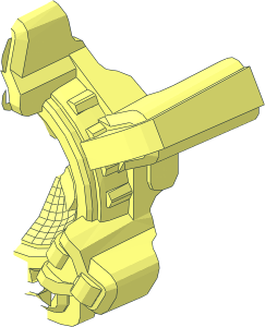 ~Constraction Shell Decoration Sonic Speaker with  2 Bars - Half