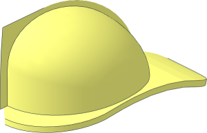 ~Maxifig Fire Helmet Half