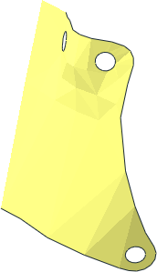 ~Sail 12 x 10 Trapezoidal Surface Half (Formed Shape 3) ~Sail 12 x 10 Trapezoidal Surface Half (Formed Shape 3)