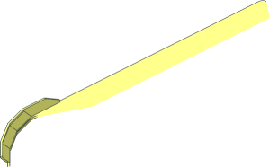 ~Boat Hull Floating 40 x 12 Deck - Half