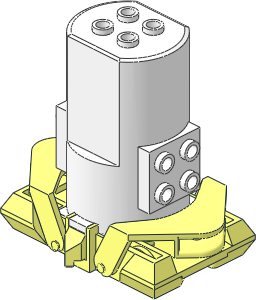 Monorail Motor with White Motor Unit (Complete) Monorail Motor with White Motor Unit (Complete)