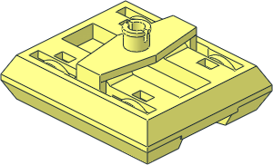 Monorail Wheel Chassis Assembly (Complete)
