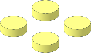 Stud Group  2 x  2 without Logo