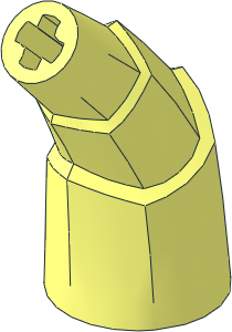 Horn Stacked with Axle Holes