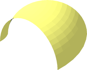 ~Duplo Ball Tube 45 Degrees - Outer Skin Half