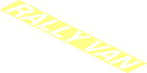 ~Pattern "RALLY VAN" Text Background