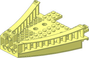 Boat Bow 12 x 14 x  4 with Reeling