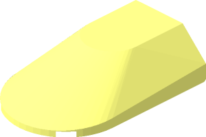 ~Windscreen  6 x  4 x 1.333 Sloped - Top Surface