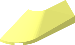 ~Windscreen  6 x  4 x 1.333 Sloped - Top Surface Half