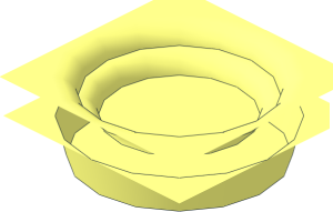 ~Technic RoboRider Container Lid - Top Dimple