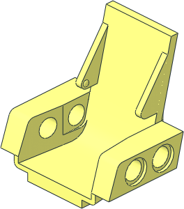 Technic Seat  3 x  2 Base