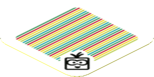 Sticker 1.8 x 1.8 with Bar Code and Lakitu