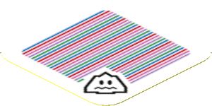 Sticker 1.8 x 1.8 with Bar Code and Freezie