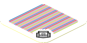 Sticker 1.8 x 1.8 with Bar Code and Hammer Bro