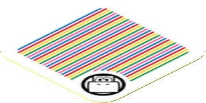 Sticker 1.8 x 1.8 with Bar Code and Big Koopa Troopa