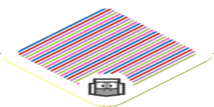 Sticker 1.8 x 1.8 with Bar Code and Fire Bro