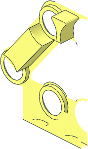 ~Technic Brick  5 x  3 x  1 with  8 Pegholes and  2 Studs - Quarter