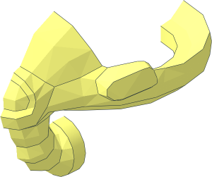 ~Minifig Aviator Oxygen Mask - Half