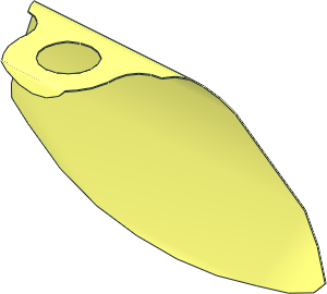 Minifig Cape with Stepped Shoulders and Single Top Hole (Formed for Set 10316)