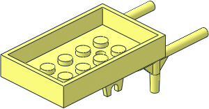 Wheelbarrow for  2 Wheels