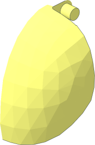 ~Constraction Shell  2 x  4 x  3.333 Shoulder Pad with Bar Half