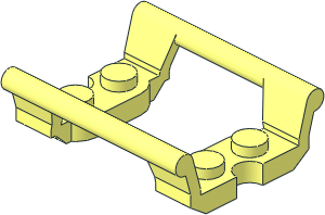 Train Track Roller Coaster Straight  4 x  4