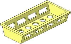 Duplo Wagon Body 4 x 6 with Sloped Sides
