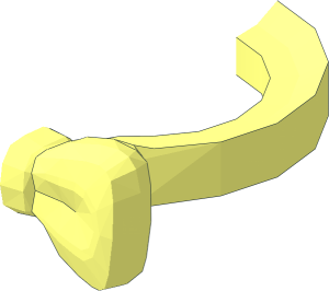 ~Minifig Bowtie - Half