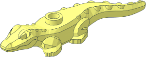 ~Animal Crocodile Hatchling - without Patternable Surfaces