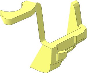 ~Minifig Baby Carrier Half