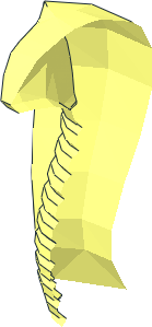 ~Minifig Staff with Snake Head - Half Snake