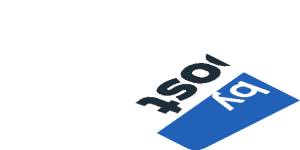 ~Sticker  1.8 x  4.0 with Ford Logos on Blue and White Background Left - Fourth Face
