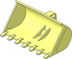 Technic Excavator Bucket 10 x  7