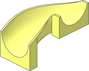 Slide  6 x  6 x  6 Quarter Turn Left Down Going