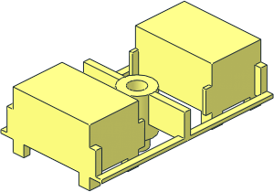 ~Technic Control Centre II - Rectangular Button Pair ~Technic Control Centre II - Rectangular Button Pair