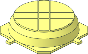 ~Technic Control Centre II - Large Round Button ~Technic Control Centre II - Large Round Button