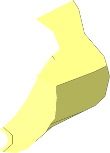 ~Minifig Tool Wand with Hollow Stud at Tip - Tip 1/4th