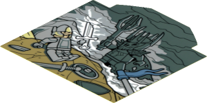 Sticker "The Destruction of Sauron"