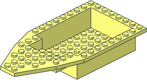 Boat Hull Floating 16 x  8 Deck