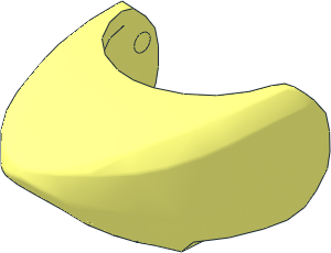 Animal Shark Head with Rounded Nose