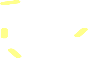 ~Tile  1 x  1 with Rounded End with Colour Sprinkles Pattern - Coloured Area 1