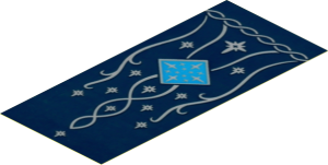 Sticker  6.5 x  2.9 with Rivendell Tapestry