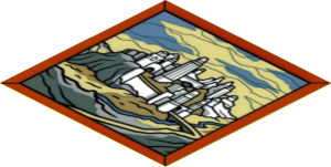 Sticker  3.9 x  3.9 with Ost-in-Edhil Painting