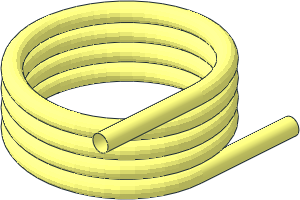 ~Electric Train 12V Transformer Coiled Cable - Type  1