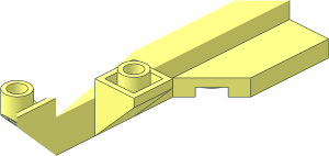 ~Car Base  4 x  7 with  3 Slopes Inverted - Half