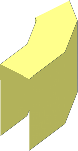 Stud Tube Open 0.1875 Truncated at 4 LDU Wall